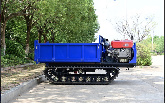 Vehículos agrícolas chinos 5 toneladas GF5000A Cargador de rastreador camión de descarga descarga de caucho en venta