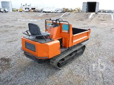 Cargas útiles de 1 tonelada Mini crawler para transporte minero 6