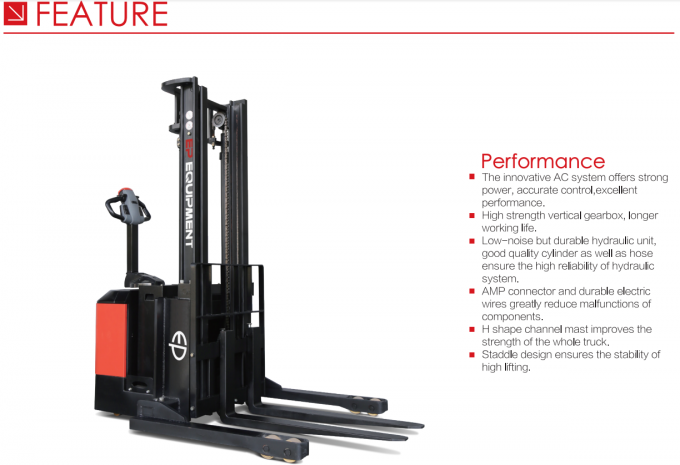 Estabilizador eléctrico de paletas de alta eficiencia con carga de 1,5 t 5