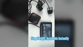 Sistema inalámbrico de detección de límites de imagen FHD de 7 pulgadas con bocina de alarma de audio y voz en inglés