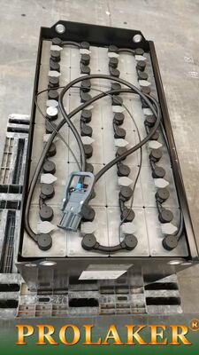 Baterías de tracción de plomo ácido personalizadas Batería de 48V 600Ah para carretillas elevadoras HELI CPD20 con enchufe REMA160