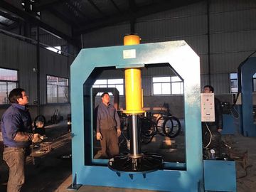 Máquina de prensa de neumáticos de carretilla elevadora de 120 toneladas con herramientas de prensa resistente