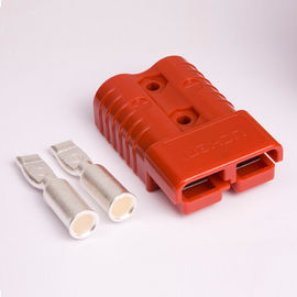 Conector rápido bipolar SC50 para montacargas, corriente nominal de 50A, material principal PC110U, terminales chapados en plata T2