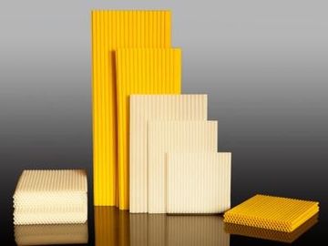 Las piezas de la batería del montacargas de color amarillo/blanco duradero separador tubular de la batería Guantelet con certificación CE
