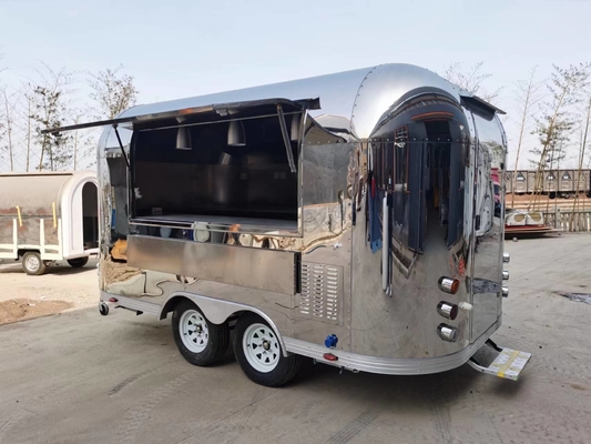 Vehículo de comida multifuncional/Camión de comida para café con equipo de horneado/Carrito de camper para hamburguesas de pizza