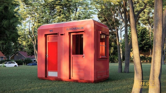 Remolque de baño móvil personalizable para eventos al aire libre y sitios de construcción y conveniente