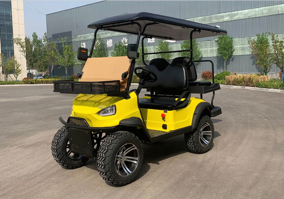 Mini Vehículo Eléctrico de 2 asientos Carritos de golf con carretillas elevadas con batería de litio de plomo