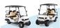 2 + 2 asientos Carritos eléctricos de golf Buggy ECE ISO homologado