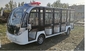 Hermoso diseño Autobús de transporte eléctrico de 10 a 14 plazas de baja velocidad Autobús de turismo eléctrico