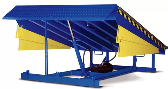 Nivelador de muelle hidráulico eficiente y estable, DCQY6-0.5 6000 kg longitud 7 m CE aprobado