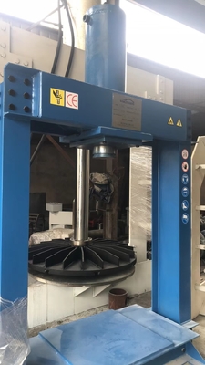 Máquina de prensado de neumáticos para carretillas elevadoras de trabajo pesado para la instalación rápida del aro