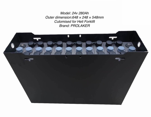 Helio 24V 280Ah Batería de tractor remolcador 4DB280 Fabricante, Anhui Helio Batería de tractor remolcador eléctrico D-280 mayorista.