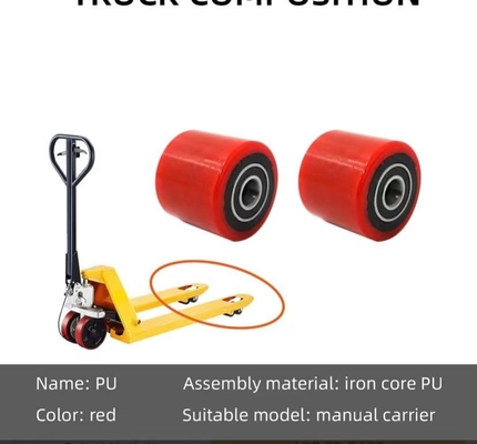 Camión manual de paletas de mano hidráulico CBY-11 con ruedas de nylon