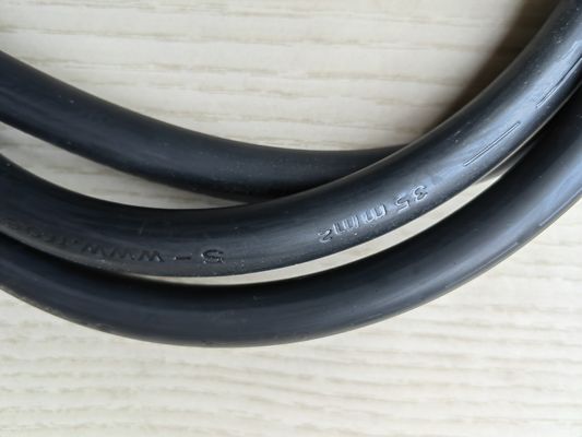 Puente de conexión de batería de montacargas de caucho y cobre de 35 mm × 75 mm