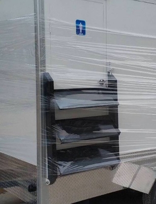 Trailer de baño móvil portátil asequible al aire libre Baño de baño público con concesión