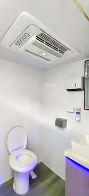 Luxo personalizable de una sola suite baño móvil ducha remolque / Porta Potty para alquilar para bodas festivales, al aire libre, viajes