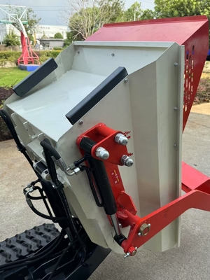 Todo Terriano Agricultura GF500 Crawler Dumper 500kg Mini camión Dumper de caucho pista Dumper
