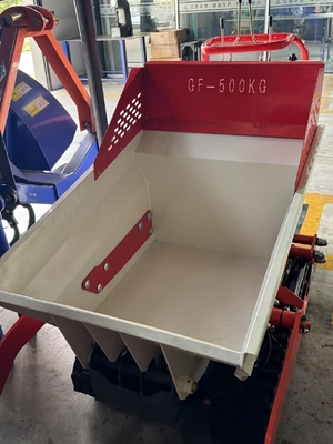 Todo Terriano Agricultura GF500 Crawler Dumper 500kg Mini camión Dumper de caucho pista Dumper