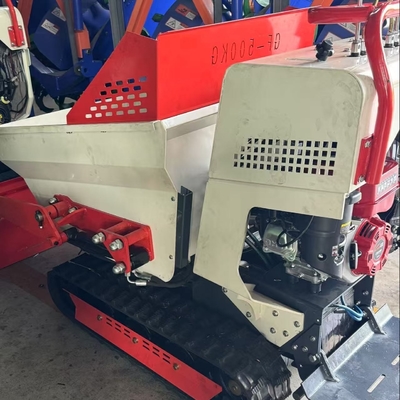 Todo Terriano Agricultura GF500 Crawler Dumper 500kg Mini camión Dumper de caucho pista Dumper