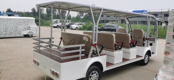 Nuevo 4+1 de cuatro filas de asientos de turismo Vehículo eléctrico con bastidor de equipaje