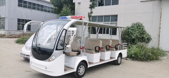 Nuevo 4+1 de cuatro filas de asientos de turismo Vehículo eléctrico con bastidor de equipaje