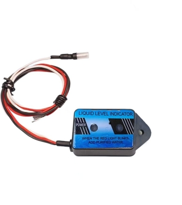 Indicador de nivel de electrolitos con alarma LED