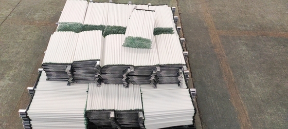 Las piezas de la batería del montacargas de color amarillo/blanco duradero separador tubular de la batería Guantelet con certificación CE