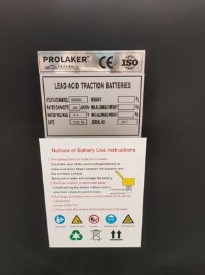 Batería de plomo ácido 48V de 480Ah para carretillas elevadoras CAT
