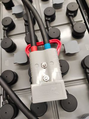 Batería de tracción de montacargas de plomo ácido recargable de alto rendimiento 48v 5PZS625 para Hyter R30XMS2