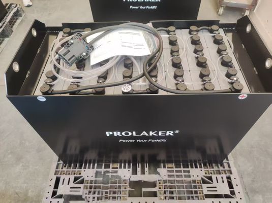 Batería de carretilla elevadora de placa tubular de alto ciclo estándar DIN - 24V 650Ah para entornos industriales exigentes