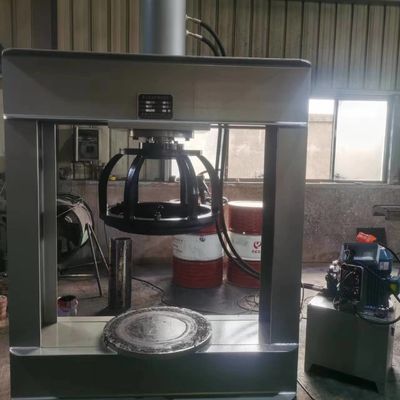 Máquina de prensa de neumáticos industriales para reemplazo de neumáticos de montacargas, motor de 4KW