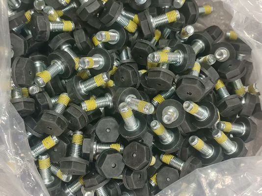 M10*25 Cerrojos de cabeza de plástico para carretillas elevadoras de tornillo Partes de baterías de tracción para cables flexibles