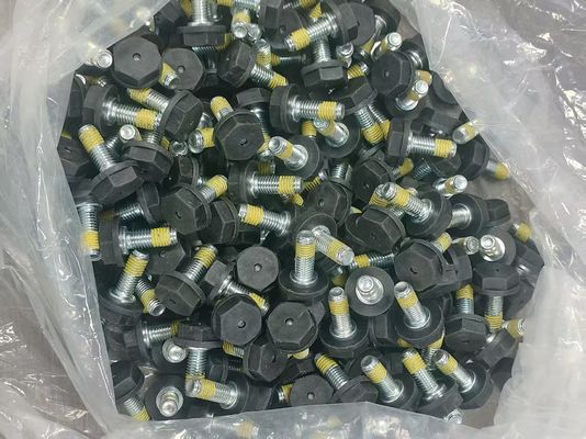M10*25 Cerrojos de cabeza de plástico para carretillas elevadoras de tornillo Partes de baterías de tracción para cables flexibles