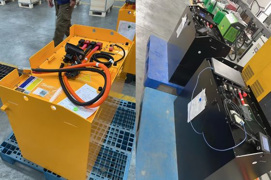 Personalizar 51.2V 690Ah Batería de tracción de montacargas LAKER Conversión de plomo-ácido a litio