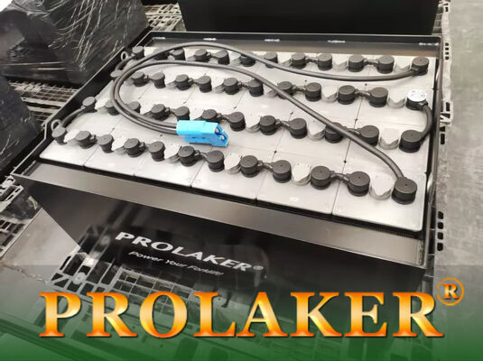 Batería de plomo de la tracción de 500AH 48v para Heli Forklift 1500 veces