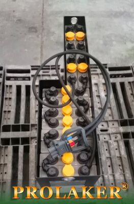Batería de tracción de carretilla elevadora eléctrica de 24v 180Ah de larga duración para carretilla elevadora eléctrica