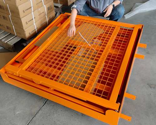 Heavy Duty Deformation Resistant Forklift Maintenance Safety Work Cage