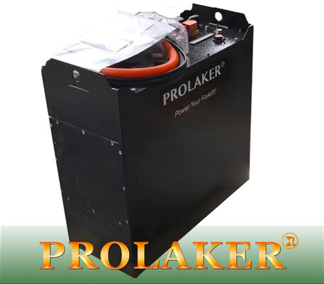 24V 210Ah 25.6V LiFePO4 Batería de carretilla elevadora, carga rápida Vida útil de ciclo largo Sustitución de ácido de plomo para el apilador eléctrico de pallets