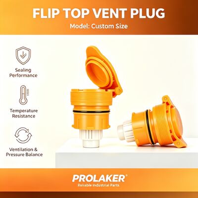Fabrica de venta al por mayor de alta performance Flip Top Vent Cap con diseño reutilizable de sellado hermético para baterías de montacargas