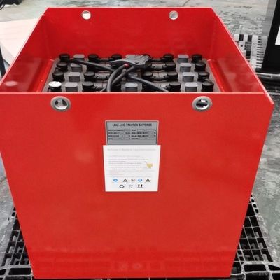Batería de tracción de montacargas LAKER de alta eficiencia 80V 5PZS650 para Heli CPD45-A2 de color rojo