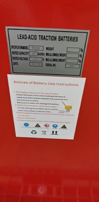 Conexión de soldadura Batería de tracción 48v 500AH Para carretillas elevadoras eléctricas Heli CQD20
