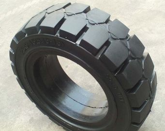 8,15 15 neumáticos sólidos de la carretilla elevadora 15/28X9 tres capas del diseño con el anillo de acero reforzado