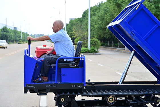 3000kg 20.1kw / 2600r/min Potencia del motor GF3000 Tracked Dumper Máquina de cosecha de durián de alta eficiencia