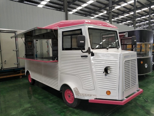 Camión de comida Citroen Pizza helado hamburguesa perrito caliente remolque de comida Citroen remolque de carro de comida móvil