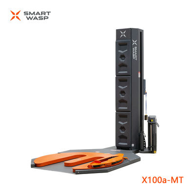 E tipo de plato giratorio totalmente automático envolvente de paletas fácil para el conector de paletas