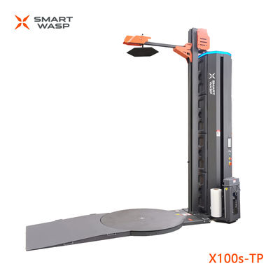 Enrollamiento de bandejas cerámicas completas envueltas automáticas envueltas de estiramiento Alta eficiencia