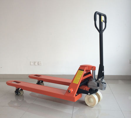 Camión manual de paletas de mano hidráulico CBY-11 con ruedas de nylon