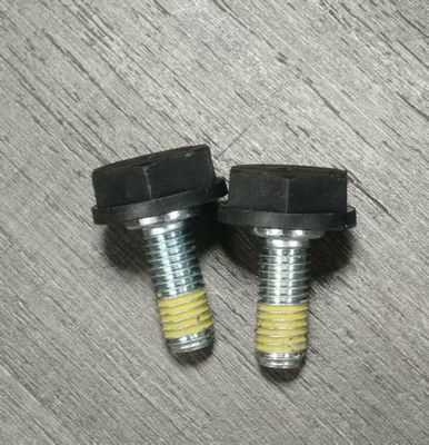 M10*25 Cerrojos de cabeza de plástico para carretillas elevadoras de tornillo Partes de baterías de tracción para cables flexibles