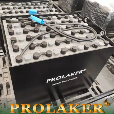 Batería de tracción eléctrica de montacargas eléctricos de plomo 48V 600Ah para helicóptero CPD20