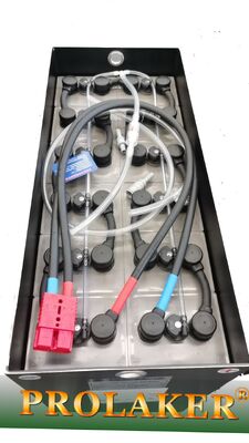 Batería de montacargas eléctricos de bajo mantenimiento de plomo y ácido para carretillas de paletas eléctricas 24V 280Ah